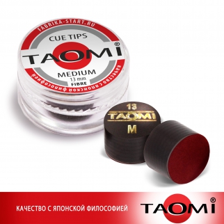 Наклейка Taomi MEDIUM 13 мм. 12.5 мм. с фиброй