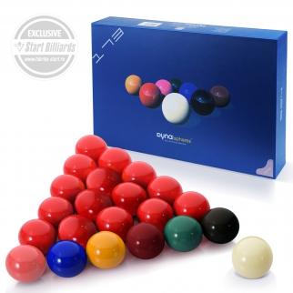 Шары Dyna | spheres Silver Snooker Next Gen 52,4 мм