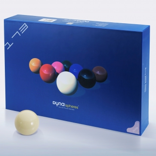 Шары Dyna | spheres Silver Snooker Next Gen 52,4 мм