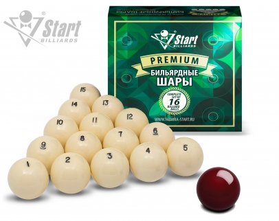 Бильярдные шары Start Billiards Premium РП, 68