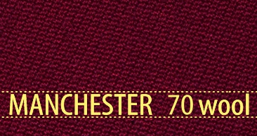 Сукно Manchester 70 Burgundy competition