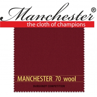 Сукно Manchester 70 Burgundy competition