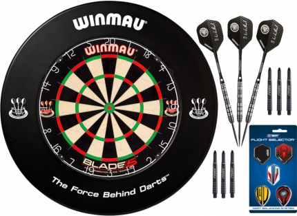 Комплект для игры в Дартс Winmau Champion Plus (профессиональный уровень)