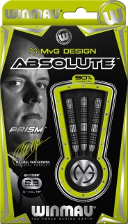 Чемпионские дротики Winmau Michael van Gerwen Absolute steeltip 23gr (профессиональный уровень)