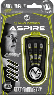 Дротики Winmau MvG Aspire steeltip 21gr (профессиональный уровень)