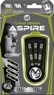 Дротики Winmau MvG Aspire steeltip 22gr (профессиональный уровень)