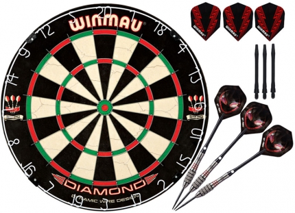 Комплект для игры в Дартс Winmau Classic (средний уровень)