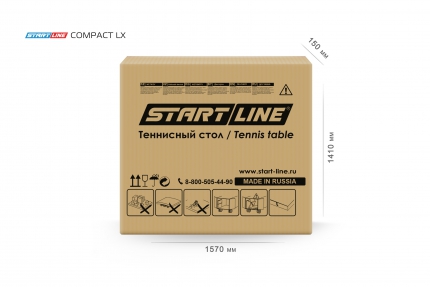 Теннисный стол Compact LX Black
