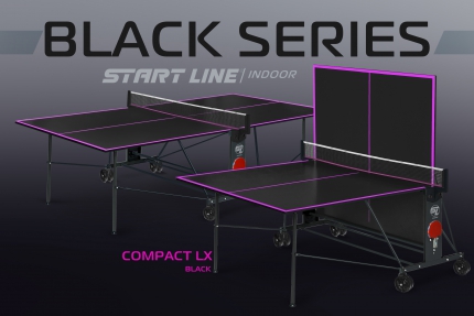 Теннисный стол Compact LX Black