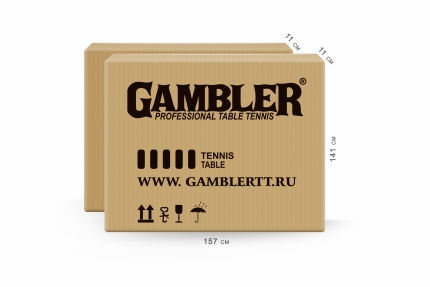 Теннисный стол Gambler GRAPHITE 6 Outdoor