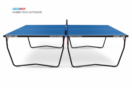 Теннисный стол Hobby Evo Outdoor 4 - ультрасовременная модель для использования на открытых площадках. Столешница 4 мм.