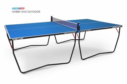 Теннисный стол Hobby Evo Outdoor 4 - ультрасовременная модель для использования на открытых площадках. Столешница 4 мм.