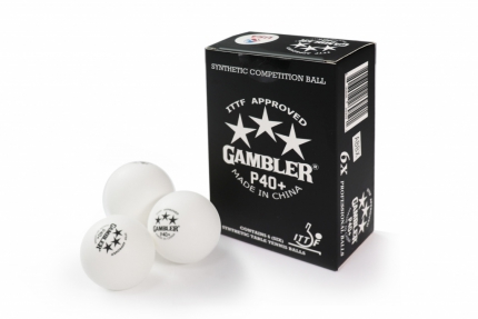 Теннисные мячи Gambler p40+ ball , 6 шт.