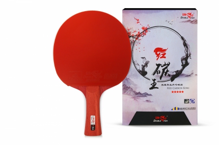 Ракетка для настольного тенниса Double Fish Red Carbon King 5