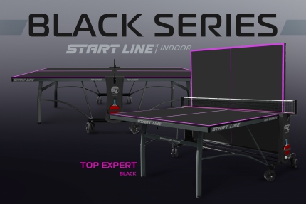 Теннисный стол Top Expert Black