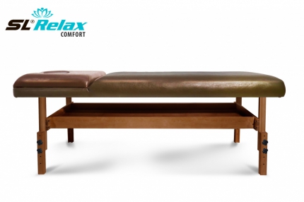 Массажный стол Relax Comfort коричневая кожа SLR-1