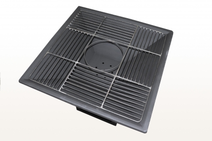 Очаг Start Grill с вентиляционными отверстиями и решеткой для приготовления