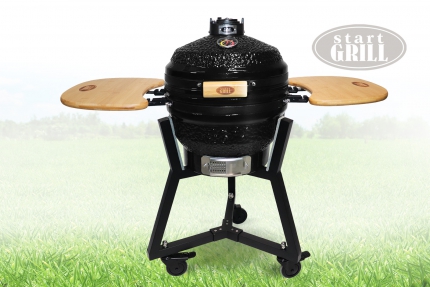 Керамический гриль Start Grill PRO черный, 39,8 см/16 дюймов