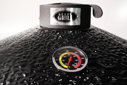 Керамический гриль Start Grill PRO черный, 56 см/22 дюйма