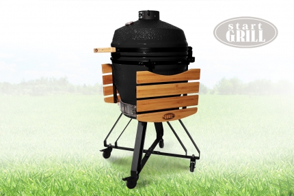 Керамический гриль Start Grill PRO черный, 56 см/22 дюйма