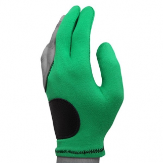 Перчатка «JOE PORPERS» хлопок с кожаной вставкой (светло-зеленый)