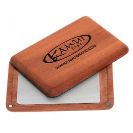 Зачистка-слайдер для обработки наклейки «KAMUI»  деревянная, коричневая