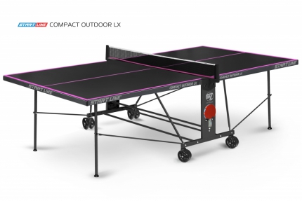 Теннисный стол Compact-2 LX Всепогодный Black