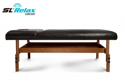 Массажный стол Relax Comfort черная кожа SLR-4