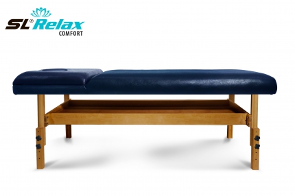 Массажный стол Relax Comfort синяя кожа SLR-5