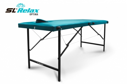 Массажный стол Relax optima бирюзовая кожа SLR-8