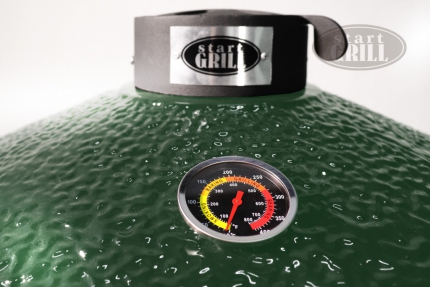 Керамический гриль Start Grill PRO зеленый, 56 см/22 дюйма