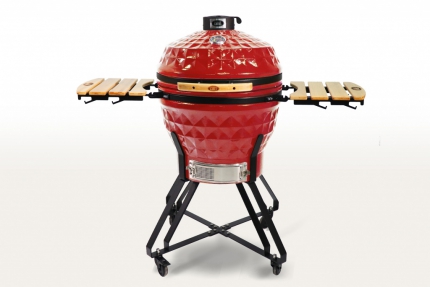 Керамический гриль Start Grill PRO красный, 61 см/24 дюйма